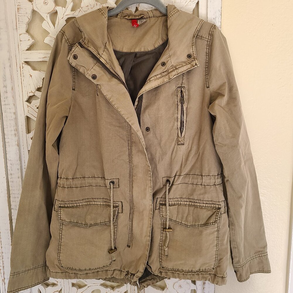 Women's Olive Green DIVIDED Jacket, Size 12